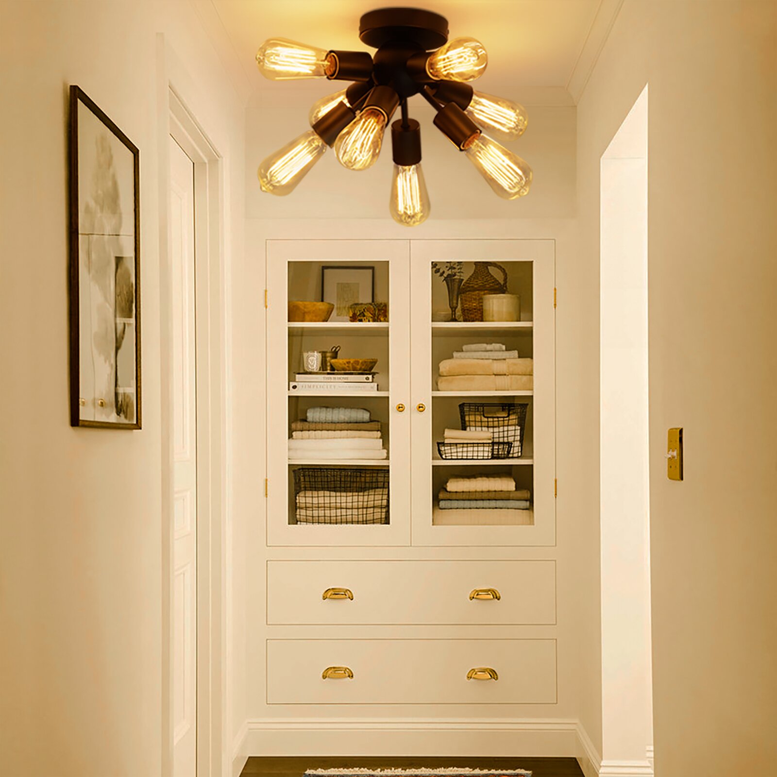 Williston Forge Ravishankar Semi Flush Mount & Reviews